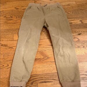 Janie & Jack size 8 Tan Jogger Pants